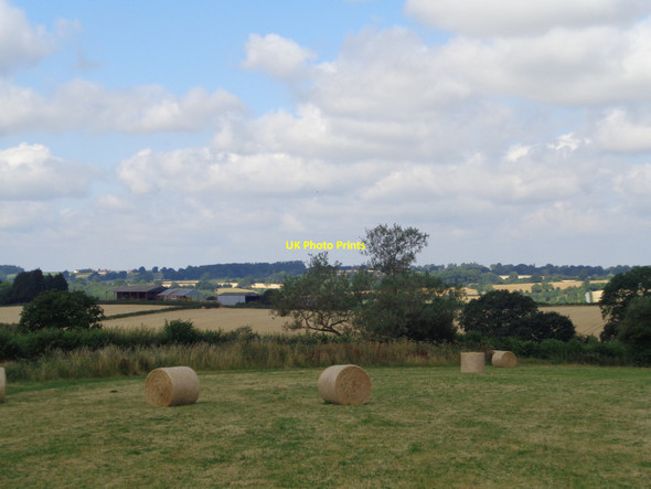 Photo 6"x4" Looking towards Highfield House Farm Clifton Upton Teme c2018