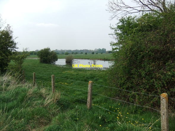 Photo 6"x4" Goole anglers fishing pond Woodhall\/SE6931 c2019