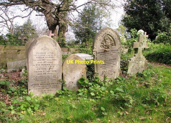 Photo 6"x4" Graves on the terraces Norwich c2019