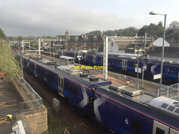 Photo 6"x4" Electrification: Edinburgh to Dunblane Dunblane c2019