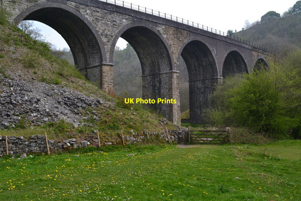 Photo 6"x4" Monsal Viaduct Little Longstone c2019