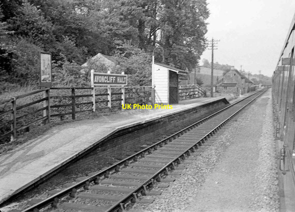 Photo 6"x4" Avoncliffe Halt Bradford-On-Avon c1962