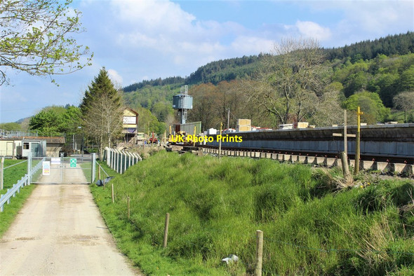 Photo 6"x4" Construction site for Corwen railway station Corwen c2019