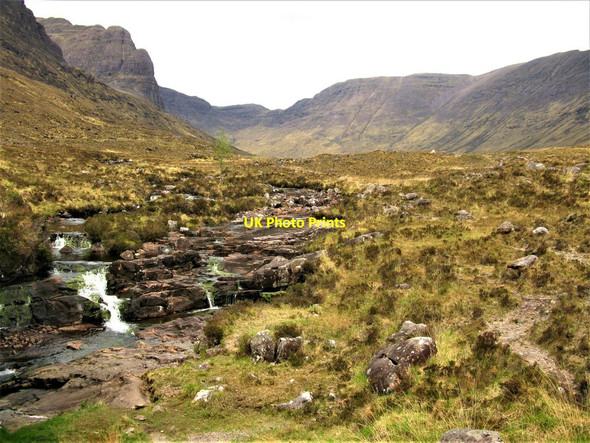 Photo 6"x4" Russel Burn, beside the Bealach na B\u00c3\u00a0 Road Sanachan c2019