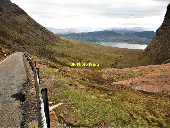 Photo 6"x4" Looking down the Bealach na B\u00c3\u00a0 Road Bealach na B\u00e0 c2019