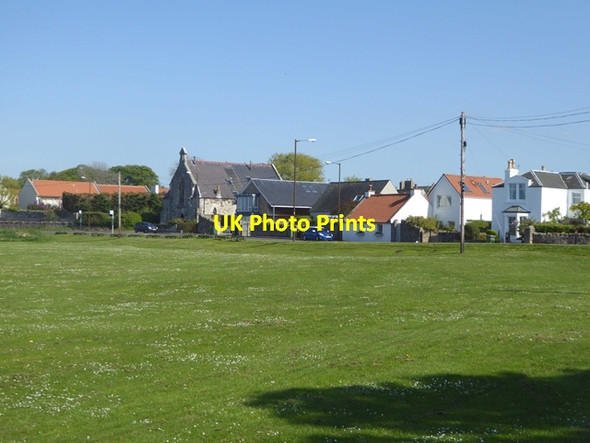 Photo 6"x4" Houses at the eastern end of Aberlady village Aberlady c2019
