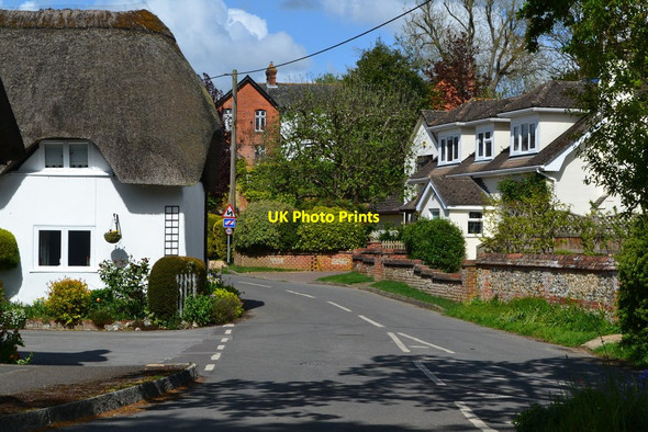 Photo 6"x4" Village view, Abbots Ann Abbotts Ann c2019