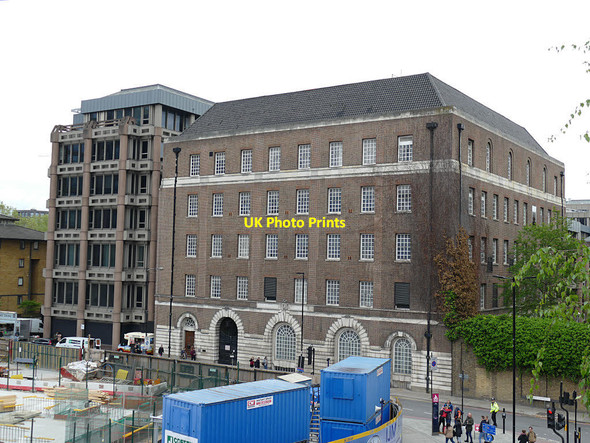 Photo 6"x4" Wapping Telephone Exchange, Royal Mint Street London c2019