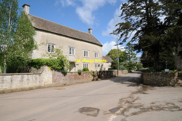 Photo 6"x4" House opposite Leighterton church Leighterton c2019