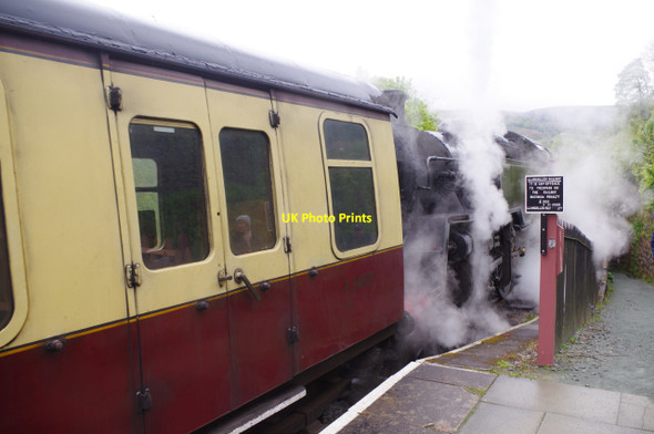 Photo 6"x4" Departing Berwyn Llangollen c2019
