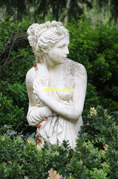 Photo 6"x4" Statue at Highnam Court Highnam c2019