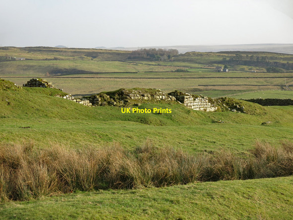 Photo 6"x4" Aesica (Great Chesters fort) - west wall and gate Haltwhistle c2019