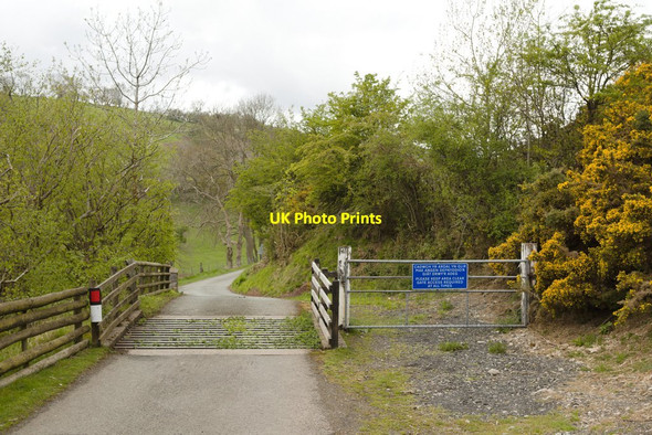 Photo 6"x4" Cattle grid and gate on Panorama Walk Pentrefelin\/SJ2043 c2019