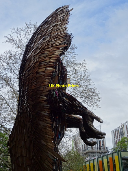 Photo 6"x4" Knife Angel Coventry c2019