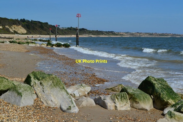 Photo 6"x4" On the beach at Friars Cliff Friars Cliff c2019