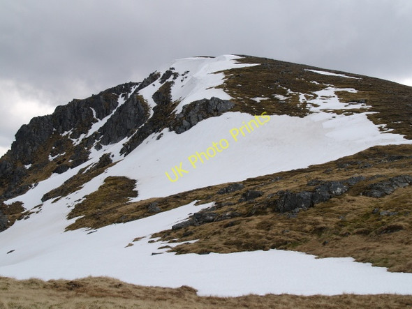 Photo 6"x4" N Ridge of Sgurr nan Conbhairean Sg\u00f9rr nan Conbhairean c2009