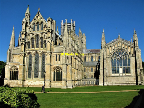 Photo 6"x4" Ely Cathedral (Cathedral of the Holy Trinity) Ely\/TL5480 c2019