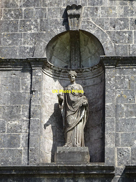 Photo 6"x4" Statue at Margam Park Brombil c2019