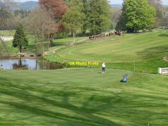 Photo 6"x4" Cally golf course Gatehouse of Fleet c2019 P1