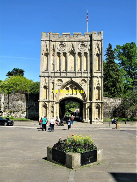 Photo 6"x4" Abbey Gate and Gatehouse, Bury St Edmunds Bury St Edmunds c2019
