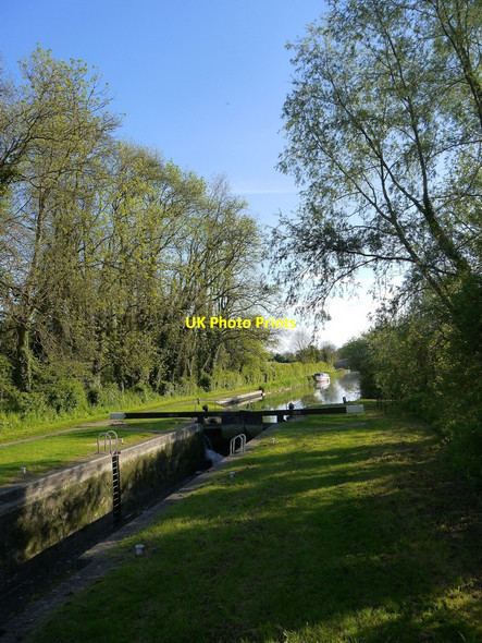 Photo 6"x4" Crofton Bottom Lock, Kennet & Avon Canal Great Bedwyn c2019