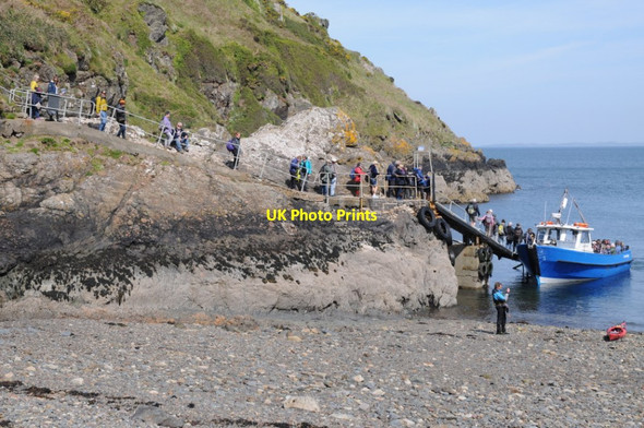 Photo 6"x4" Boarding the Dale Princess Marloes c2019