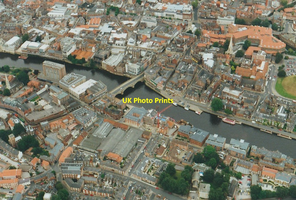 Photo 6"x4" Central York and Ouse Bridge York\/SE5951 c2000