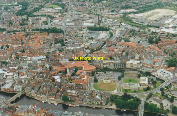 Photo 6"x4" Central York and Clifford's Tower York\/SE5951 c2000