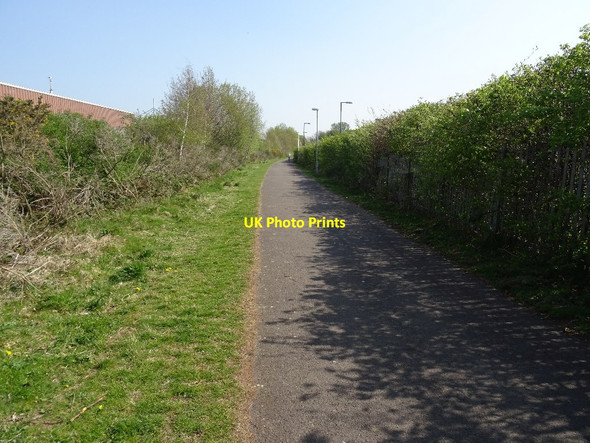 Photo 6"x4" Cycle path, Dumfries Dumfries c2019