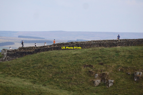 Photo 6"x4" Vercovicium Roman fort from the north Thorngrafton c2018