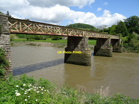 Photo 6"x4" The Wireworks Bridge, Tintern Chapel Hill\/SO5200 c2019