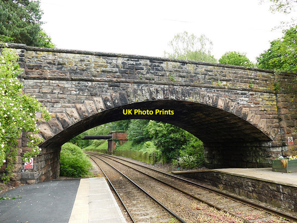 Photo 6"x4" Two bridges east of Delamere Station Hatchmere c2019