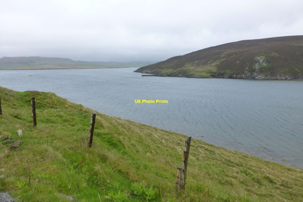 Photo 6"x4" Pier on Voxter Voe Brae\/HU3668 c2019