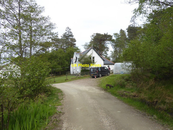 Photo 6"x4" Track to the ferry pier, Isle of Rum Kinloch\/NM4099 c2019