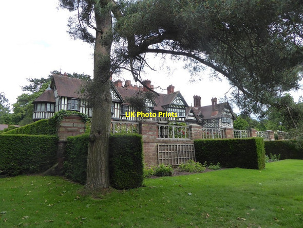 Photo 6"x4" Wightwick Manor, from the entrance pathway Wightwick Manor c2019