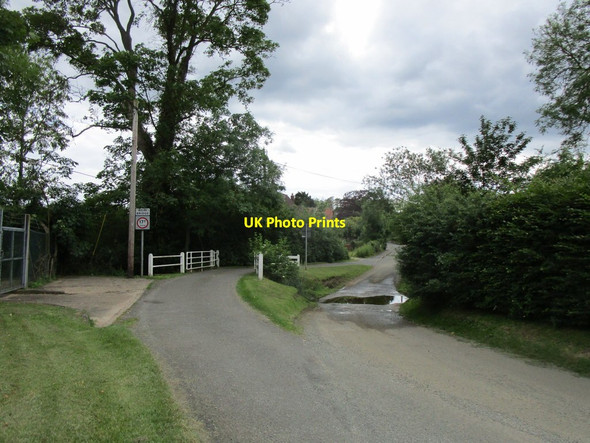 Photo 6"x4" Bridge and ford, Aslackby Aslackby c2019