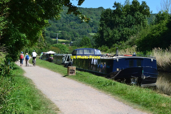 Photo 6"x4" Kennet and Avon Canal near Holcombe Manor Bathampton c2019