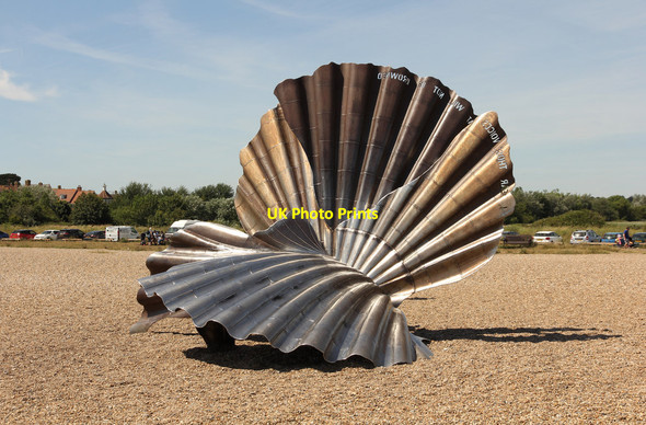 Photo 6"x4" Aldeburgh Scallop Aldeburgh c2019