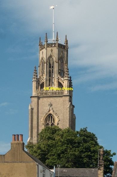 Photo 6"x4" Ramsgate : tower, St George the Martyr Ramsgate c2019