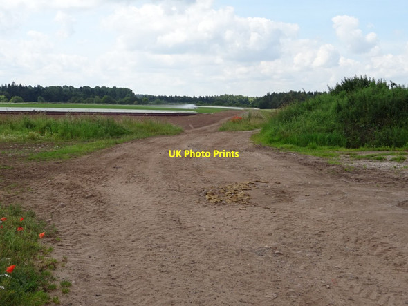 Photo 6"x4" Bridleway and farmland Tong\/SJ7907 c2019