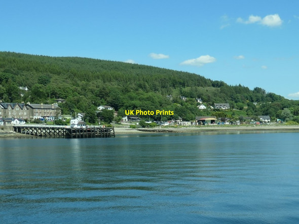 Photo 6"x4" The east end of Kilcreggan village Cove\/NS2282 c2019