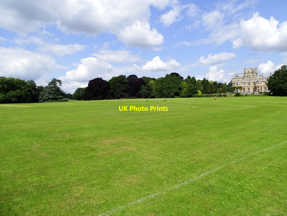 Photo 6"x4" Cricket field, Thoresby Park Thoresby c2019