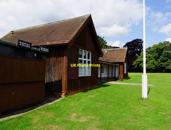 Photo 6"x4" Cricket pavilion, Thoresby Park Thoresby c2019