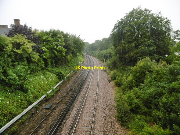Photo 6"x4" Richmond, railway lines Richmond\/TQ1874 c2019