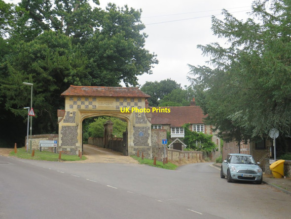 Photo 6"x4" Gateway in Westhumble, near Dorking Dorking c2019