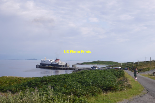 Photo 6"x4" MV Clansman at Arinagour, Coll Arinagour c2019