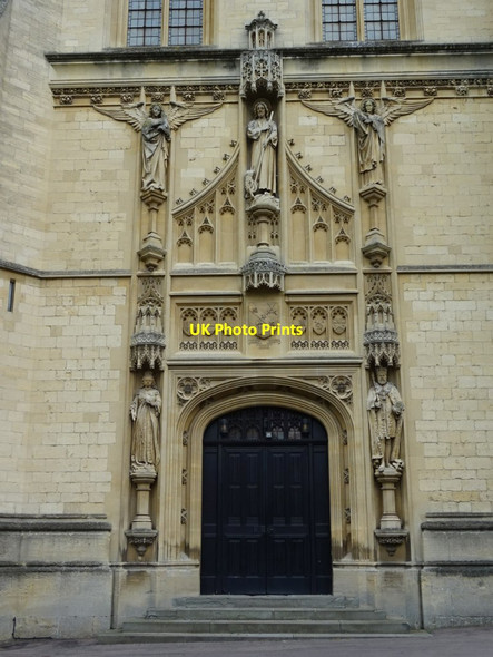 Photo 6"x4" Doorway to Cheltenham College Chapel Cheltenham c2019