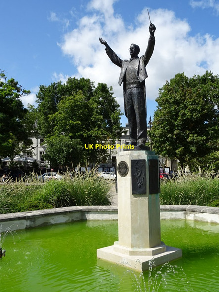 Photo 6"x4" Holst Statue Cheltenham c2019