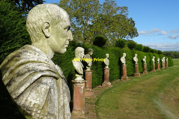 Photo 6"x4" Busts of Roman Emperors Great Malvern c2019