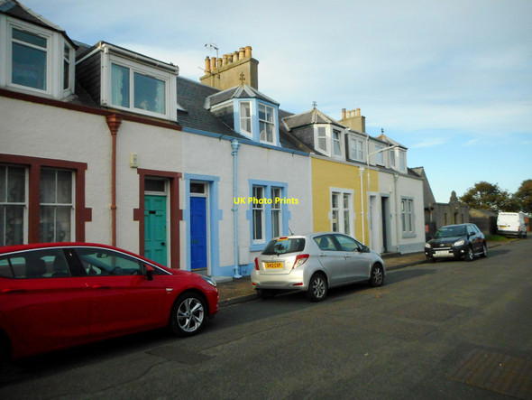Photo 6"x4" Houses on Miller Terrace Pittenweem c2019